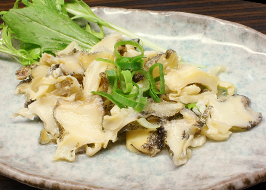 つぶ貝のわさび漬け